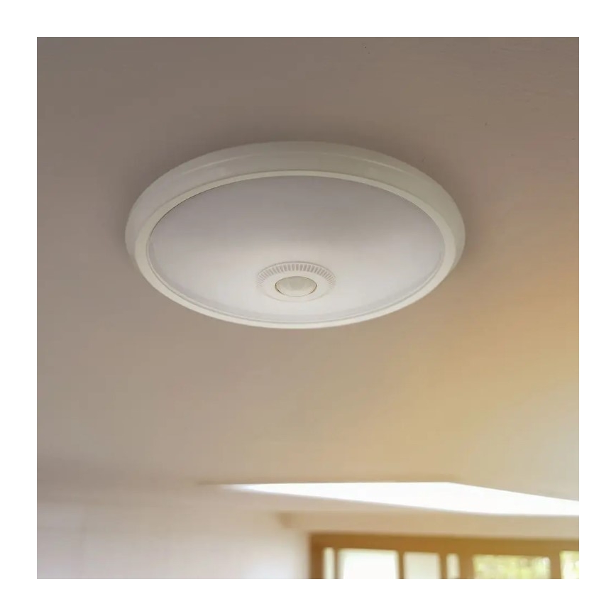 LED Stropné svietidlo so senzorom SAMSUNG CHIP LED/12W/230V 6400K