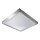 LED stropné svietidlo so snímačom pohybu a súmraku VITALI LED/24W/230V 4000K 33x33 cm matný chróm