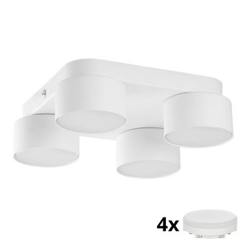 LED stropné svietidlo SPACE 4xGX53/15W/230V biele