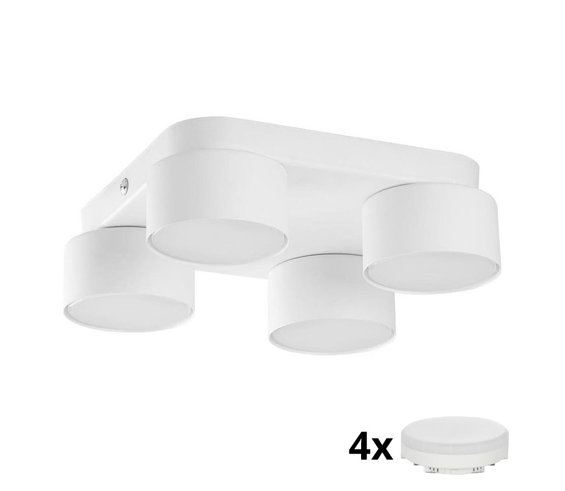 LED stropné svietidlo SPACE 4xGX53/15W/230V biele 3393