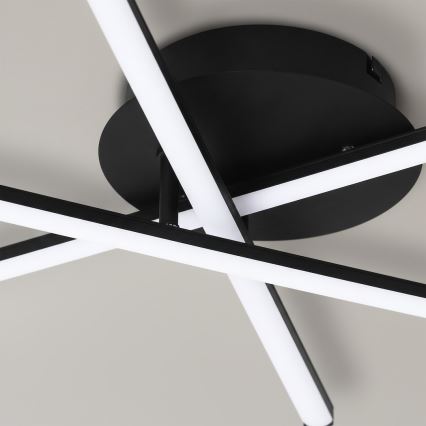 LED stropné svietidlo STICK LED/12W/230V čierna