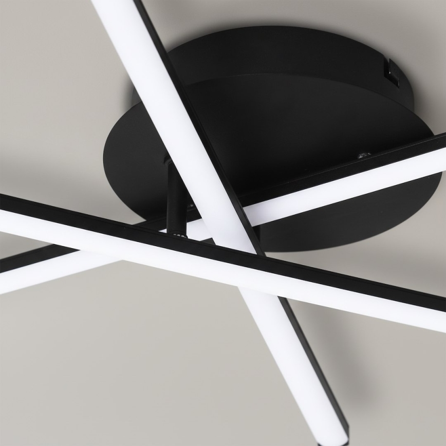 LED stropné svietidlo STICK LED/12W/230V čierna