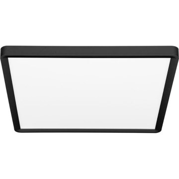 LED Stropné svietidlo TERY LED/24W/230V 3000/4000/6000K 30x30 cm IP40 čierna