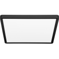 LED Stropné svietidlo TERY LED/40W/230V 3000/4000/6000K 50x50 cm IP40 čierna