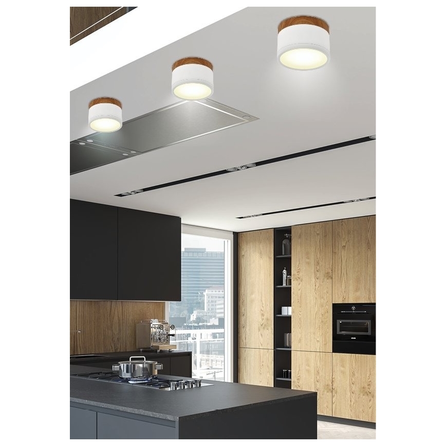 LED Stropné svietidlo TUBA LED/9W/230V biela/béžová
