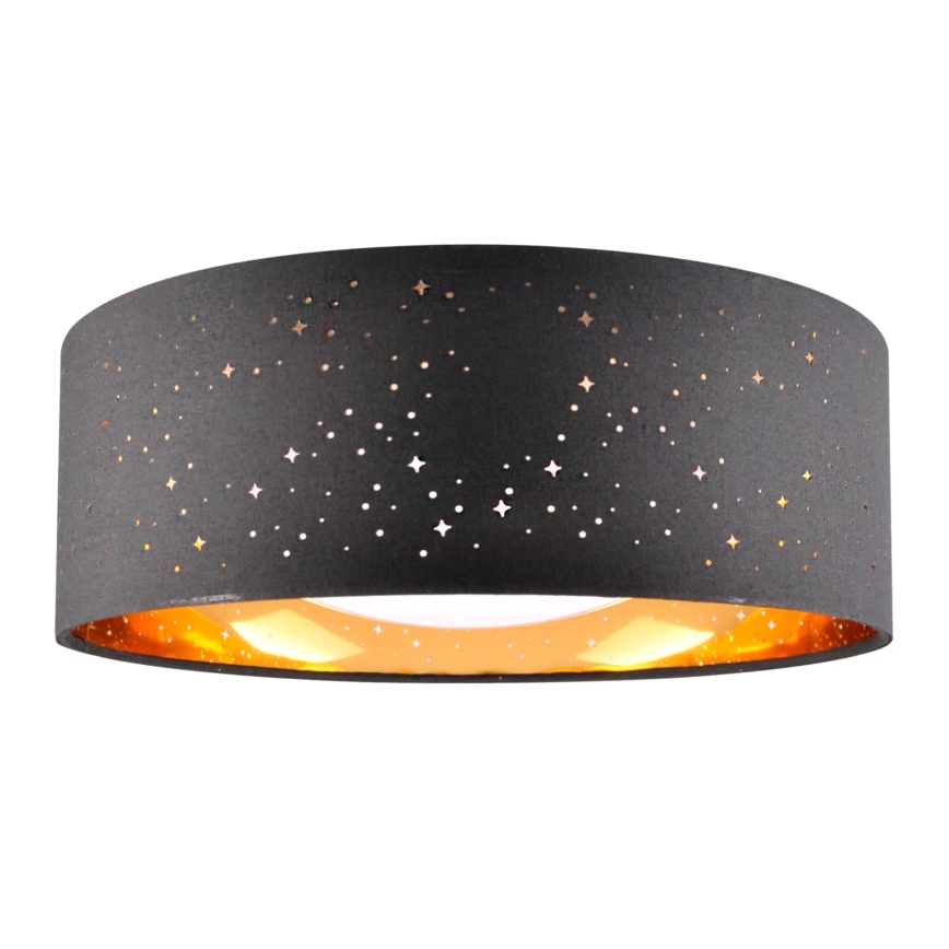 LED Stropné svietidlo TULUZA LED/18W/230V pr. 32 cm čierna