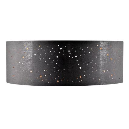 LED Stropné svietidlo TULUZA LED/18W/230V pr. 32 cm čierna