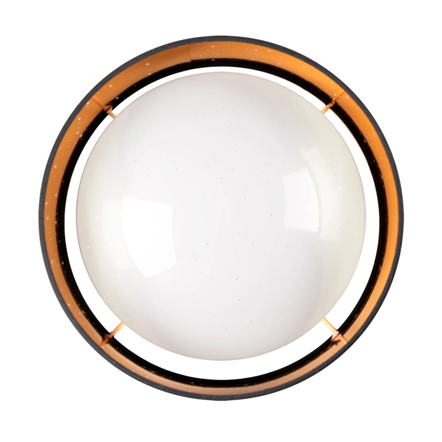 LED Stropné svietidlo TULUZA LED/18W/230V pr. 32 cm čierna