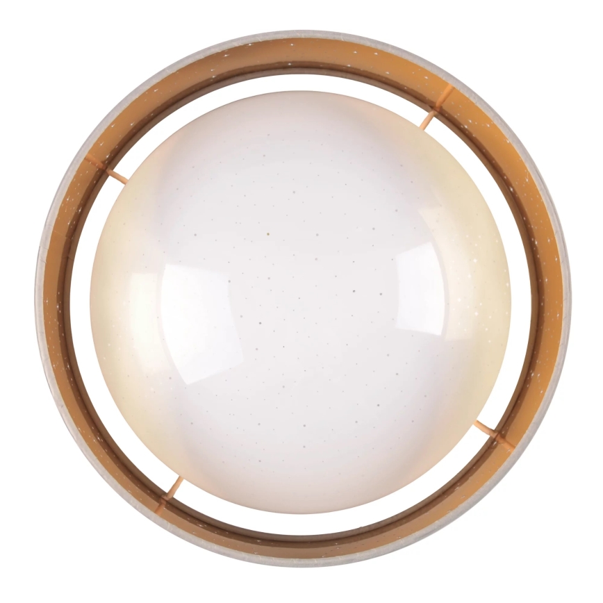 LED Stropné svietidlo TULUZA LED/18W/230V pr. 32 cm hnedá