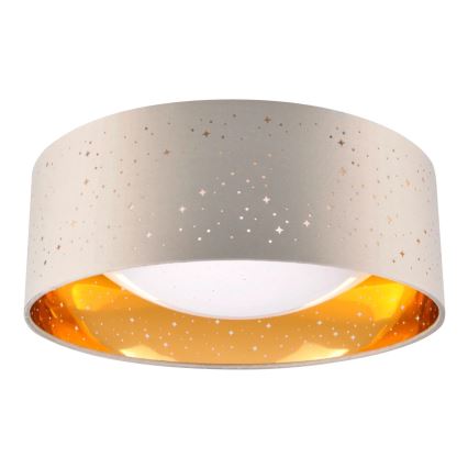 LED Stropné svietidlo TULUZA LED/18W/230V pr. 32 cm hnedá