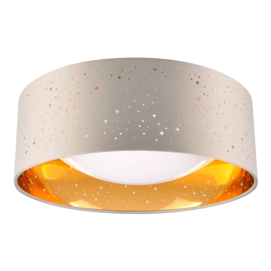 LED Stropné svietidlo TULUZA LED/18W/230V pr. 32 cm hnedá