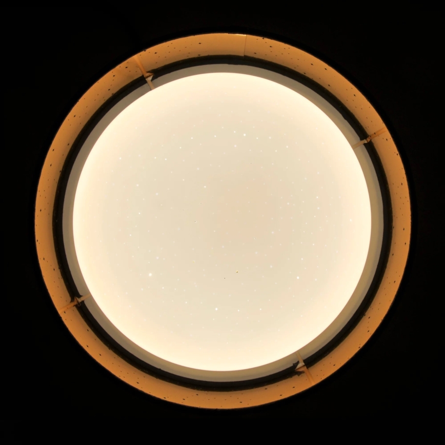 LED Stropné svietidlo TULUZA LED/18W/230V pr. 32 cm hnedá