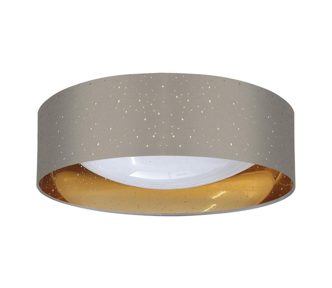 LED Stropné svietidlo TULUZA LED/24W/230V pr. 40 cm hnedá