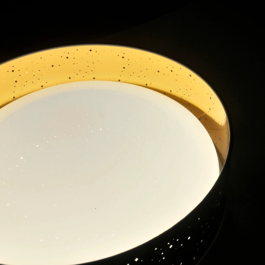 LED Stropné svietidlo TULUZA LED/24W/230V pr. 40 cm hnedá