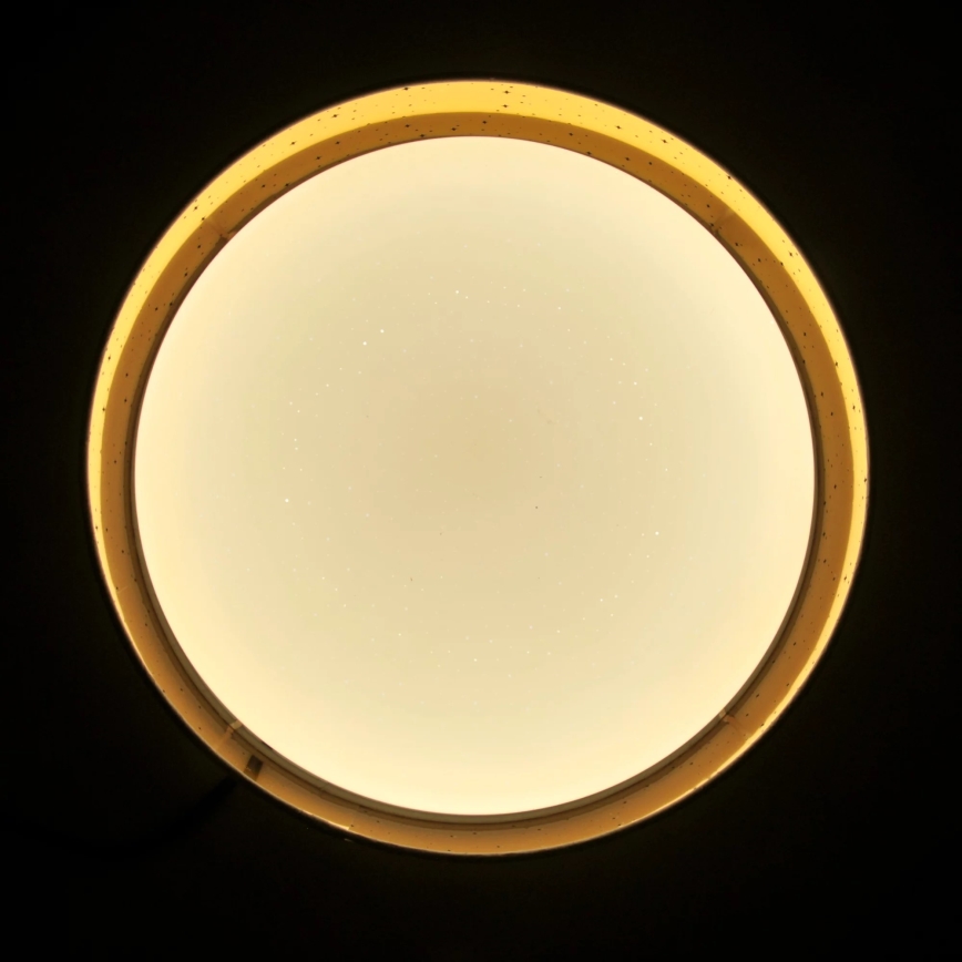 LED Stropné svietidlo TULUZA LED/24W/230V pr. 40 cm hnedá