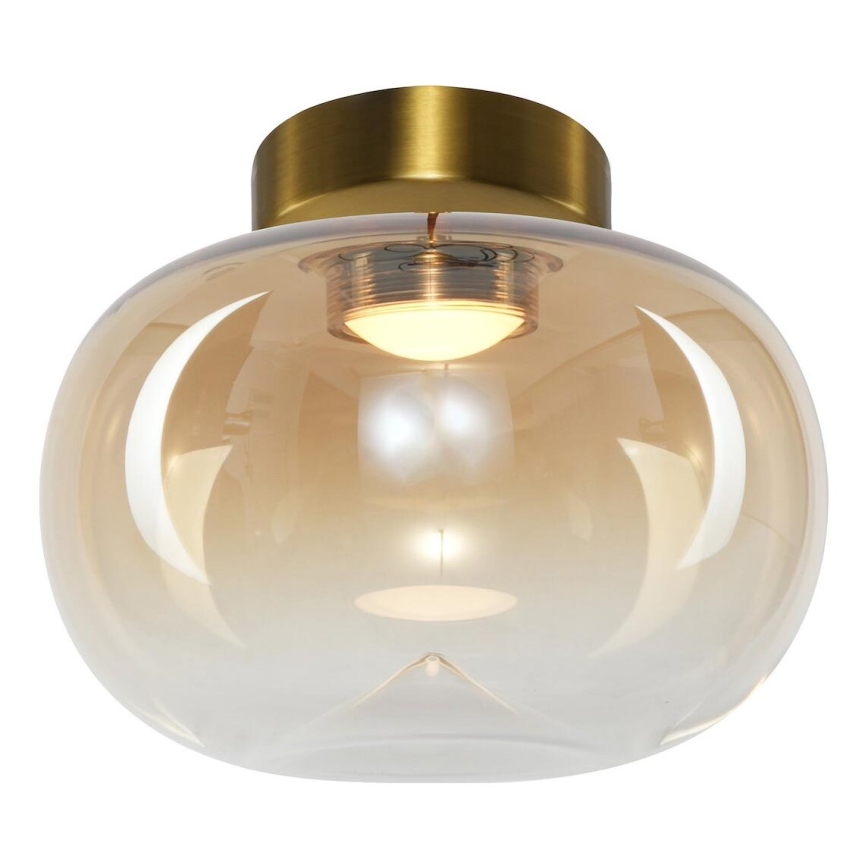LED Stropné svietidlo VASO LED/4W/230V pr. 18 cm zlatá/dymová