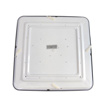 LED Stropné svietidlo WILTON LED/24W/230V 37,5x37,5 cm čierna