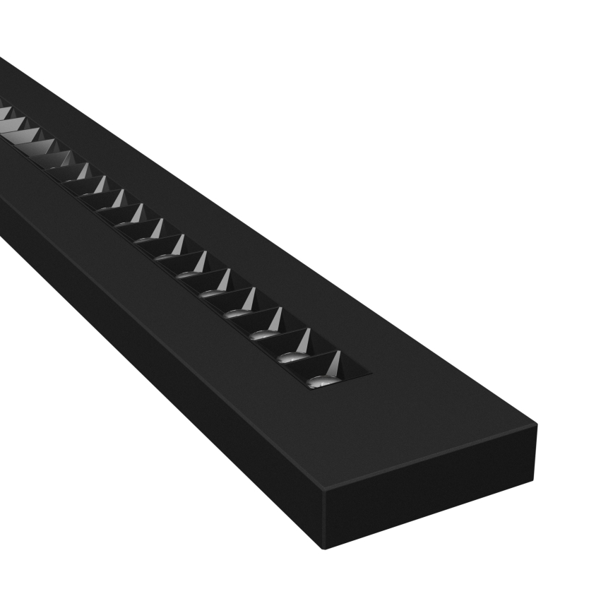 LED stropné/závesné svietidlo PLANK LED/20/30/40W/230V 2700/4000/6000K CRI 90 čierna