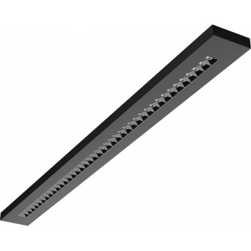 LED stropné/závesné svietidlo PLANK LED/20/30/40W/230V 2700/4000/6000K CRI 90 čierna