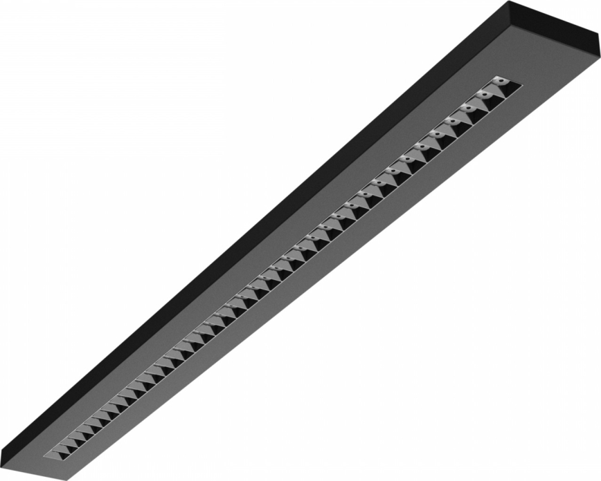 LED stropné/závesné svietidlo PLANK LED/20/30/40W/230V 2700/4000/6000K CRI 90 čierna