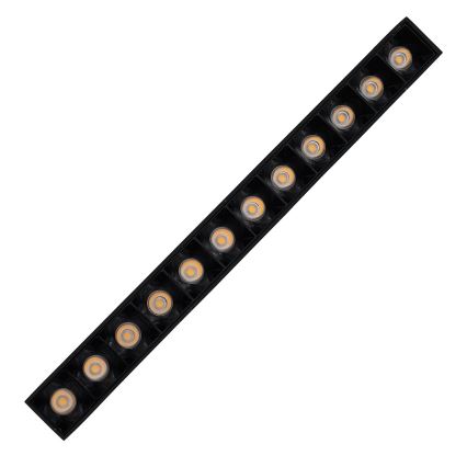 LED Svietidlo do lištového systému MAGNETIC TRACK LED/12W/48V