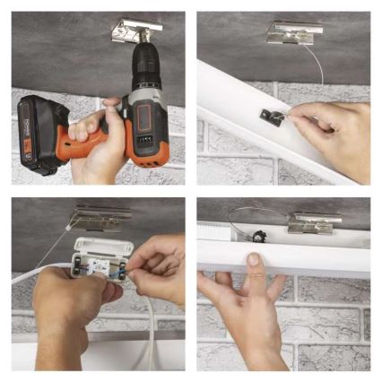 LED svietidlo pod kuchynskú linku 20W/230V 4000K 60 cm