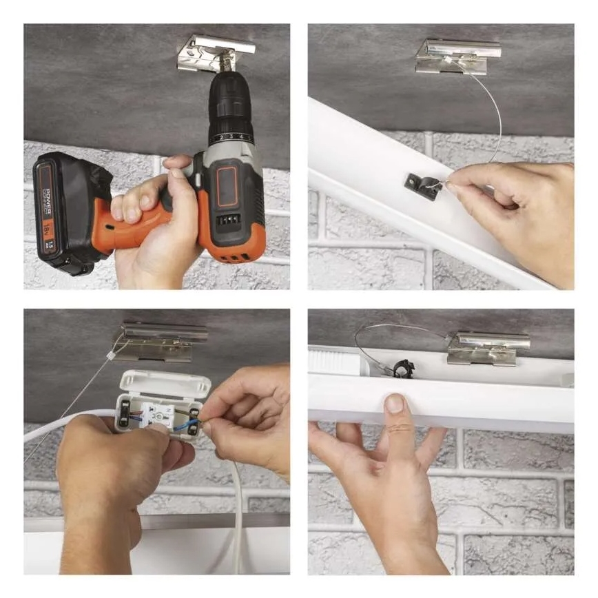 LED svietidlo pod kuchynskú linku 20W/230V 4000K 60 cm