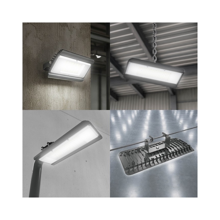 LED technické svietidlo 4 v 1 MULTILUXO LED/200W/230V 4000K IP65 42 cm