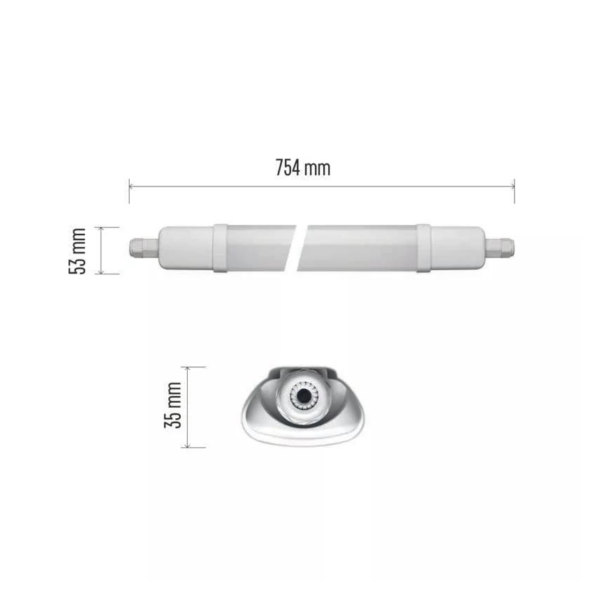 LED Technické svietidlo LED/18W/230V IP65 4000K