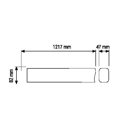 LED Technické svietidlo LED/36W/170-265V IP65