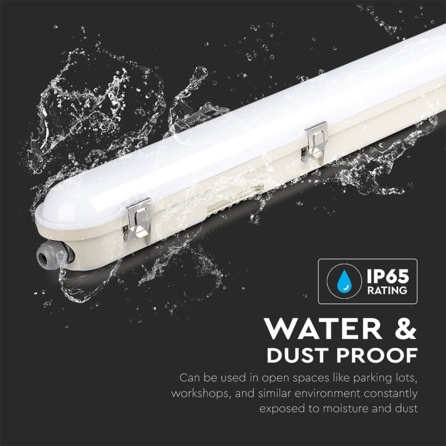 LED Technické žiarivkové svietidlo s núdzovým modulom EMERGENCY LED/48W/230V 4000K 150cm IP65