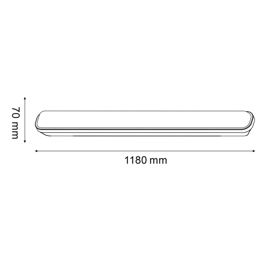 LED Technické žiarivkové svietidlo LED/30W/230V IP65