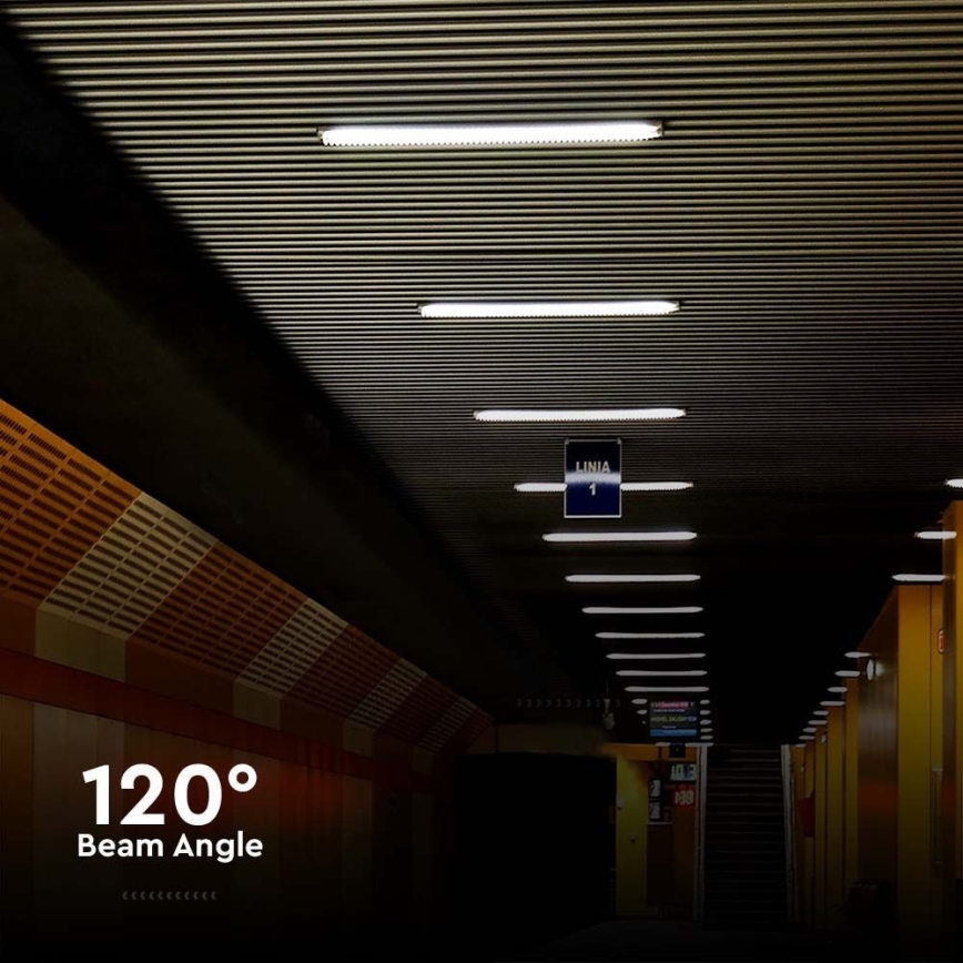 LED Technické žiarivkové svietidlo LED/48W/230V 6500K IP65 150 cm