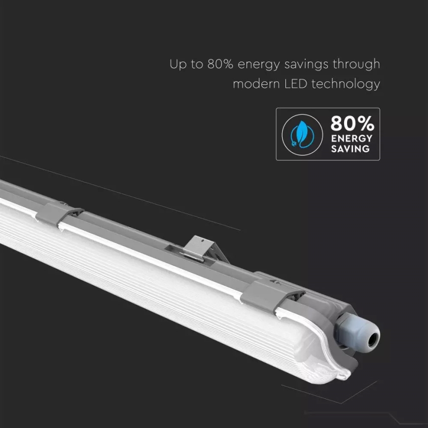 LED Technické žiarivkové svietidlo T8 1xG13/10W/230V 4000K 60cm IP65