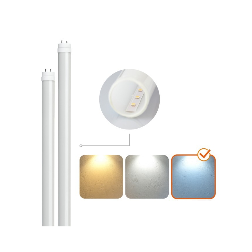 LED technické žiarivkové svietidlo T8 2xG13/18W/230V 6500K IP65 127 cm