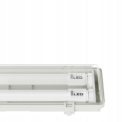 LED technické žiarivkové svietidlo T8 2xG13/20W/230V 6500K 120 cm IP65 biele