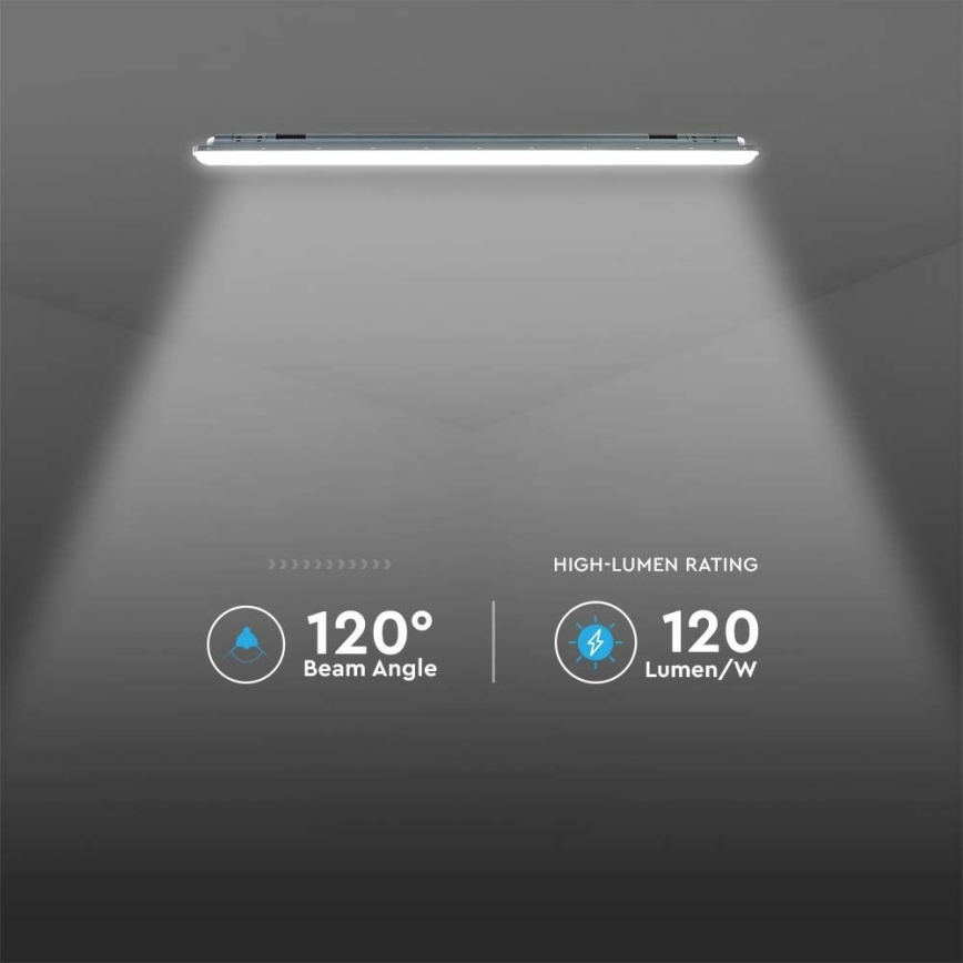 LED Technické žiarivkové svietidlo X-SERIES LED/48W/230V 6500K 150 cm IP65