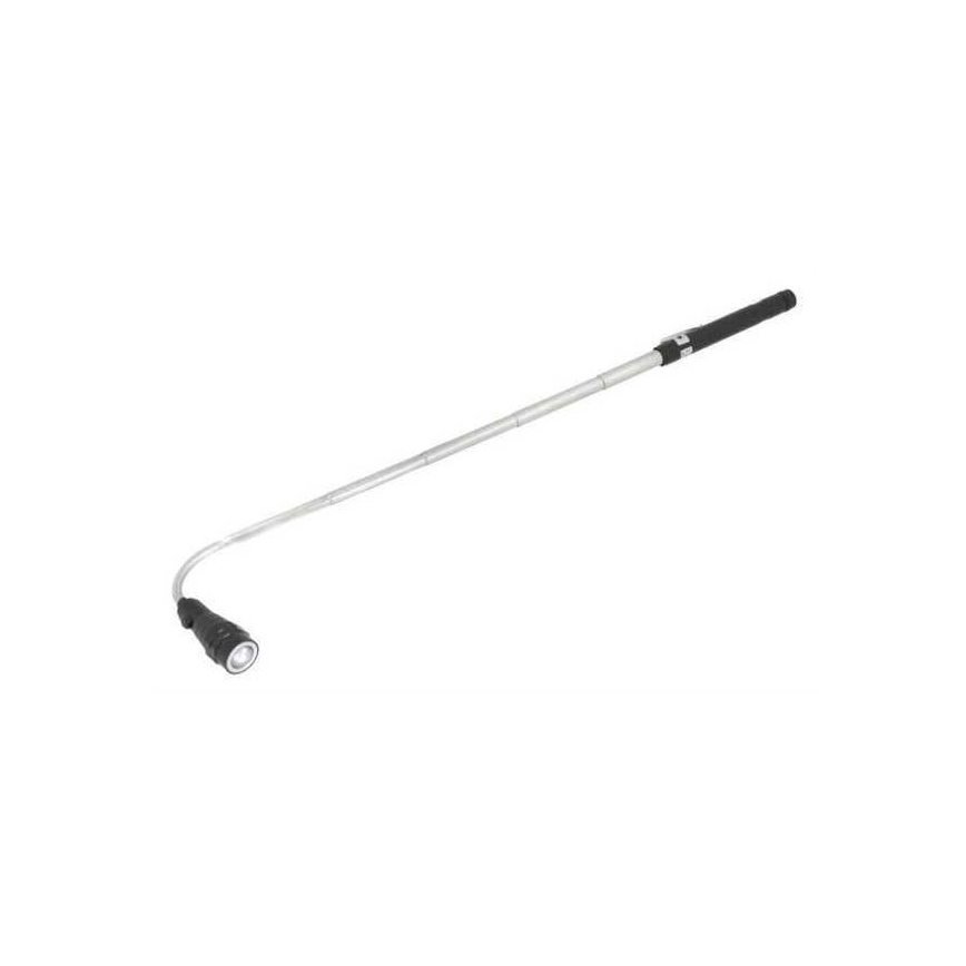 LED Teleskopická baterka s magnetom 3xLED/4×LR44