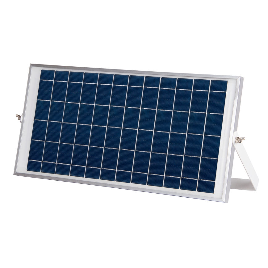 LED Stmievateľná vonkajšia trubica so senzorom súmraku a solárnym panelom JIMMY 40W/5000 mAh 3,7V 6000K IP65 + diaľkové ovládanie