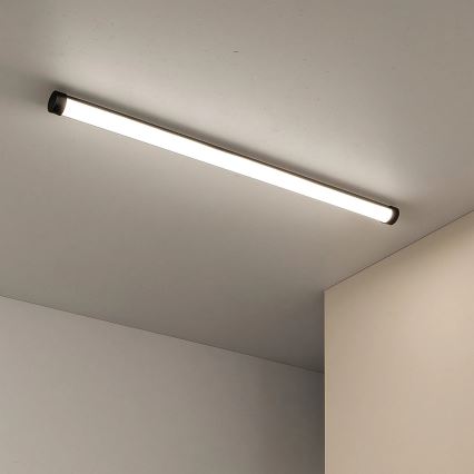 LED trubicové svietidlo LED/50W/230V 4000K 150 cm čierna
