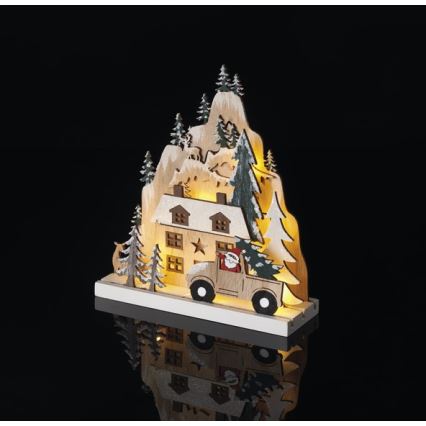 LED Vianočná dekorácia 10xLED/0,15W/3V