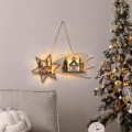 LED Vianočná dekorácia 10xLED/2xAA kométa