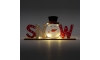 LED Vianočná dekorácia 10xLED/3xLR44