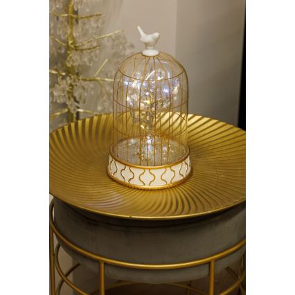 LED Vianočná dekorácia 12xLED/3xAAA teplá biela