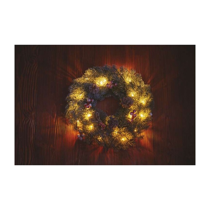LED Vianočná dekorácia 20xLED/2xAA pr. 38 cm