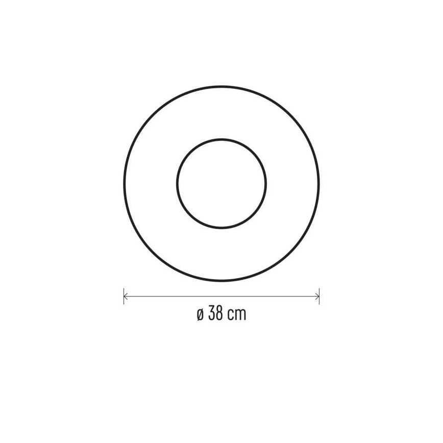 LED Vianočná dekorácia 20xLED/2xAA pr. 38 cm