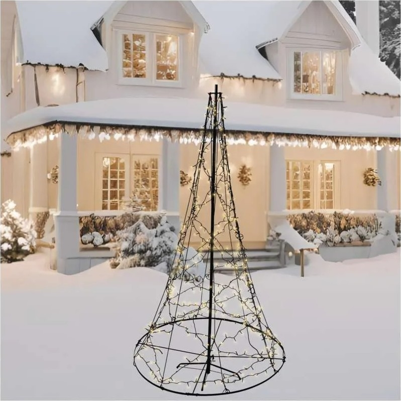 LED Vianočná dekorácia 480xLED/230V IP44 180 cm
