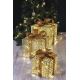 LED Vianočná dekorácia 72xLED/1,35W/230V zlatá