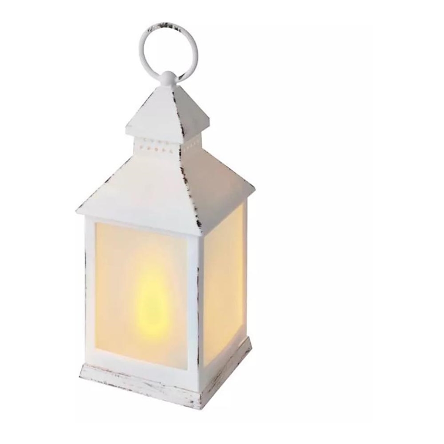 LED Vianočná dekorácia LED/0,7W/3xAAA lucerna biela