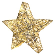 LED Vianočná dekorácia LED/2xAA hviezda
